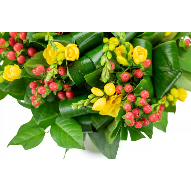 bouquet of freesia